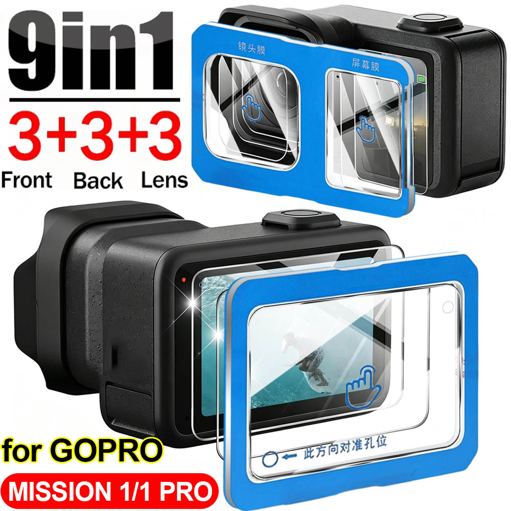 Screen Alignment Tool - กระจกกันรอย 9H สำหรับเลนส์ GOPRO MISSION 1
