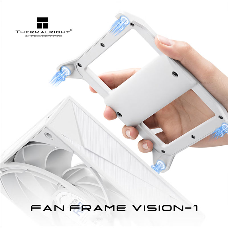 Screen Alignment Tool - Thermalright FAN FRAME VISION-1 หน้าจอแสดงผลสำหรับพัดลมเคสคอมพิวเตอร์ขนาด 120