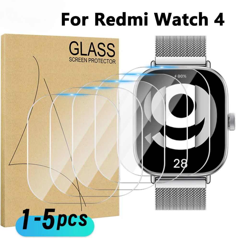 Smartwatch Screen Film - กระจกนิรภัยสําหรับ Xiaomi Redmi นาฬิกา 5 Active