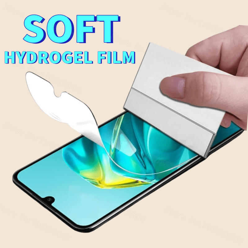 Flexible Tpu Film - 3 ชิ้นฟิล์มไฮโดรเจลฟิล์มยืดหยุ่นฟิล์มป้องกันหน้าจอแบบเต็มสำหรับ Honor X9/X9d/X8c/X70/X7d/X7c/X6c/X5c, ฟิล์มไฮโดรเจล TPU