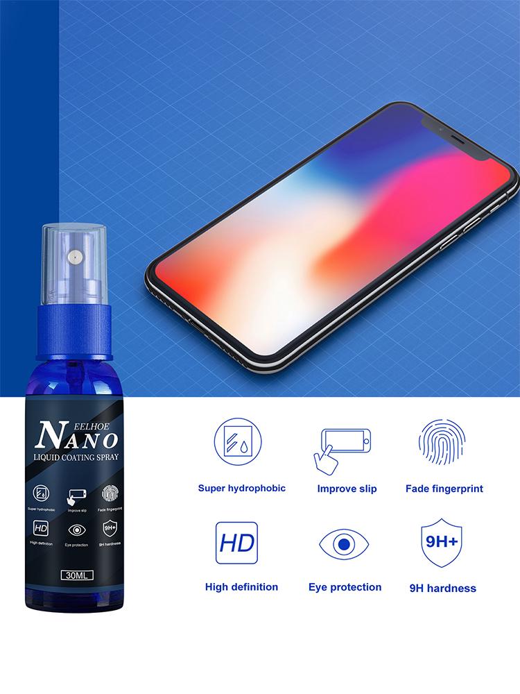 สเปรย์ป้องกันหน้าจอแบบเหลว น้ำ - Oleophobic Coating Spray บทวิจารณ์และราคา