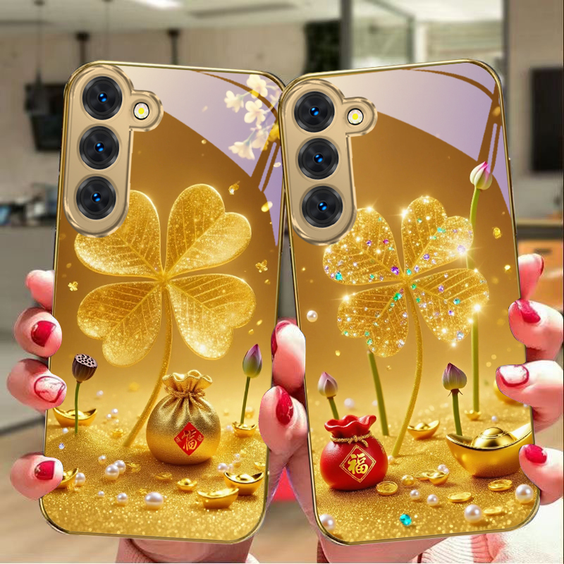 เคสโทรศัพท์มือถือลายโคลเวอร์สี - Samsung Galaxy S25 บทวิจารณ์และราคา