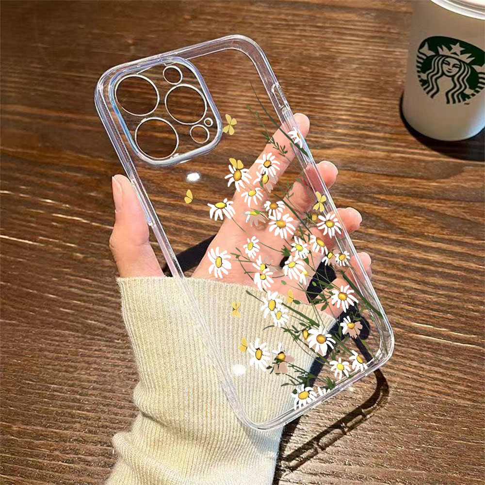 เคสโทรศัพท์ลายดอกเดซี่ใหม่ สำห - Apple Iphone 15 บทวิจารณ์และราคา