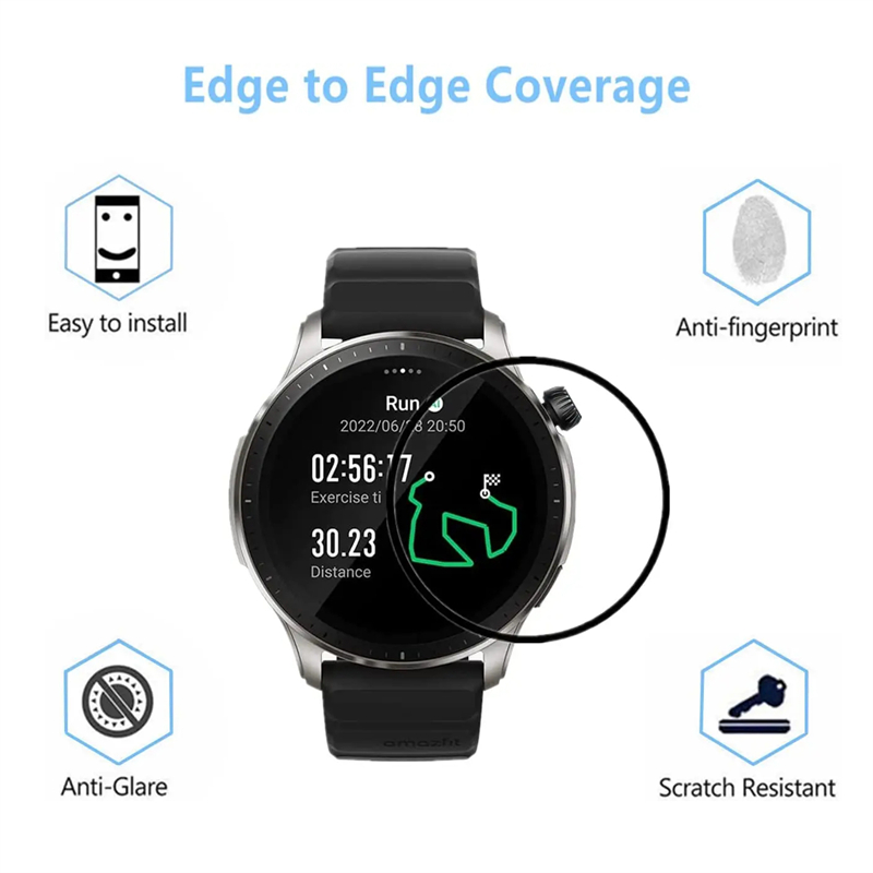สำหรับ amazfit GTR 4ฝาครอบป้อง - Smartwatch Screen Film บทวิจารณ์และราคา