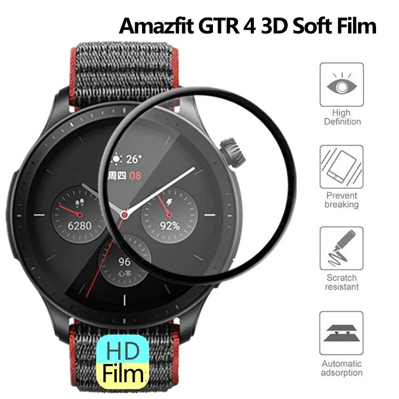 สำหรับ amazfit GTR 4ฝาครอบป้อง - Smartwatch Screen Film บทวิจารณ์และราคา