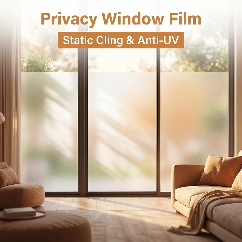 ฟิล์มติดกระจกกันมองเห็นสีขาวบร - Privacy Screen Protector บทวิจารณ์และราคา