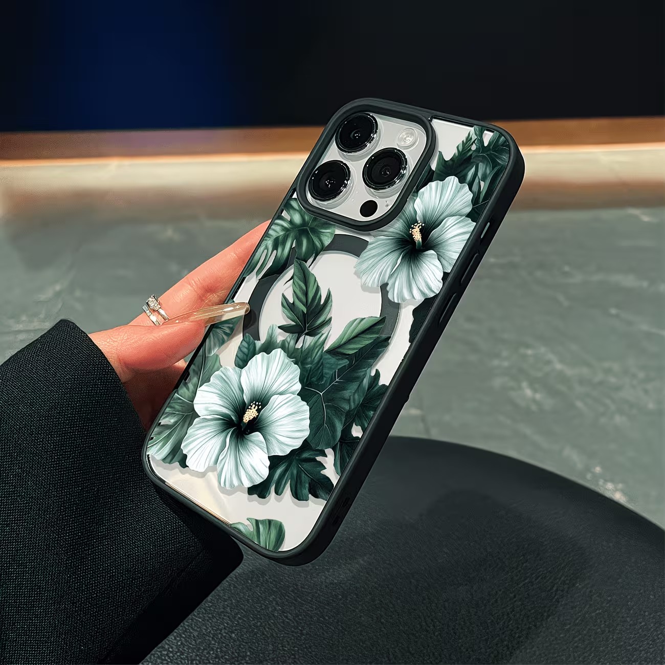 เคสโทรศัพท์ลายดอกไม้สีเขียวสำห - Apple Iphone 15 บทวิจารณ์และราคา